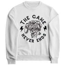 THE GAME NEVER ENDS (Φούτερ Unisex) THE GAME NEVER ENDS (Φούτερ Unisex)