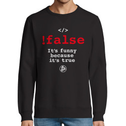 !false (Φούτερ Unisex) !false (Φούτερ Unisex)