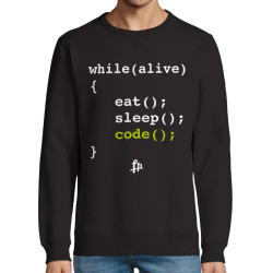 Eat Sleep Code (Φούτερ Unisex) Eat Sleep Code (Φούτερ Unisex)