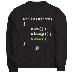 Eat Sleep Code (Φούτερ Unisex) Eat Sleep Code (Φούτερ Unisex)