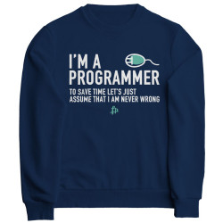 I'M A Programmer (Φούτερ Unisex) I'M A Programmer (Φούτερ Unisex)