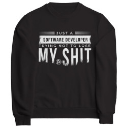 Just a software developer (Φούτερ Unisex) Just a software developer (Φούτερ Unisex)