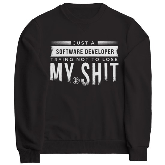 Just a software developer (Φούτερ Unisex)