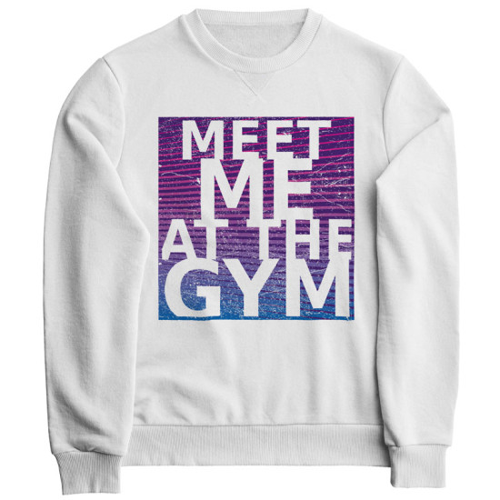 MEET ME AT THE GYM (Φούτερ Unisex)