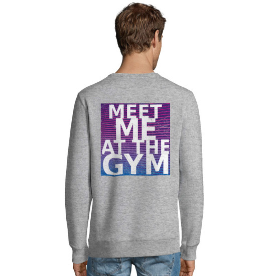 MEET ME AT THE GYM (Φούτερ Unisex)