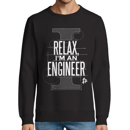 Relax I'm An Engineer (Φούτερ Unisex)