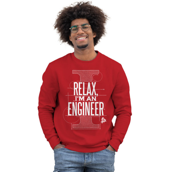 Relax I'm An Engineer (Φούτερ Unisex)