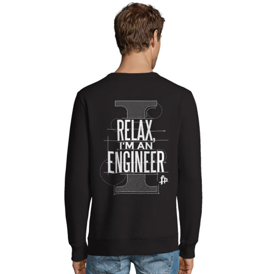 Relax I'm An Engineer (Φούτερ Unisex)