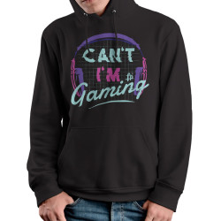 CANT IM GAMING (Κουκούλα Unisex)