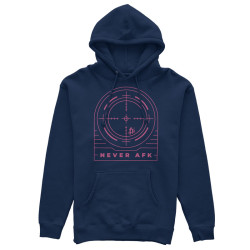NEVER AFK (Κουκούλα Unisex) NEVER AFK (Κουκούλα Unisex)