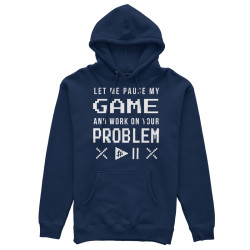 PAUSE MY GAME (Κουκούλα Unisex) PAUSE MY GAME (Κουκούλα Unisex)