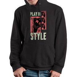 PLAY IN STYLE (Κουκούλα Unisex) PLAY IN STYLE (Κουκούλα Unisex)
