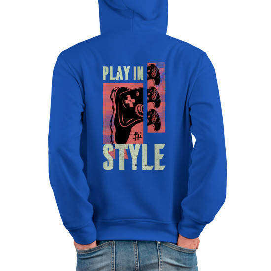 PLAY IN STYLE (Κουκούλα Unisex)