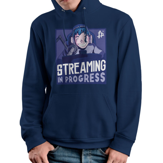 STREAMING IN PROGRESS (Κουκούλα Unisex)