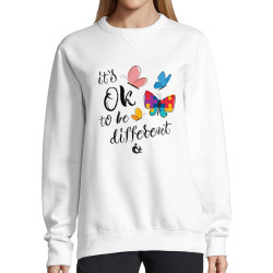 Be different - Butterflies - Κέντρο παιδιού & Εφήβου (Φούτερ Unisex) Be different - Butterflies - Κέντρο παιδιού & Εφήβου (Φούτερ Unisex)