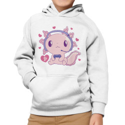 AXOLOTL - GAMING (Φούτερ Κουκούλα Παιδική Unisex) AXOLOTL - GAMING (Φούτερ Κουκούλα Παιδική Unisex)