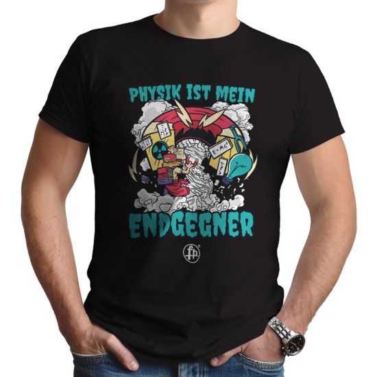 Physik ist mein Endgegner - Physik monster T-Shirt (Κοντομάνικο Ανδρικό / Unisex)