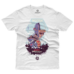 Cyber urban sci-fi evil robot t-shirt (Κοντομάνικο Ανδρικό / Unisex) Cyber urban sci-fi evil robot t-shirt (Κοντομάνικο Ανδρικό / Unisex)