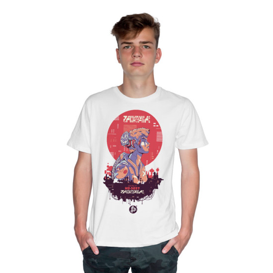 Punk boy sci-fi cyber urban t-shirt (Κοντομάνικο Ανδρικό / Unisex)