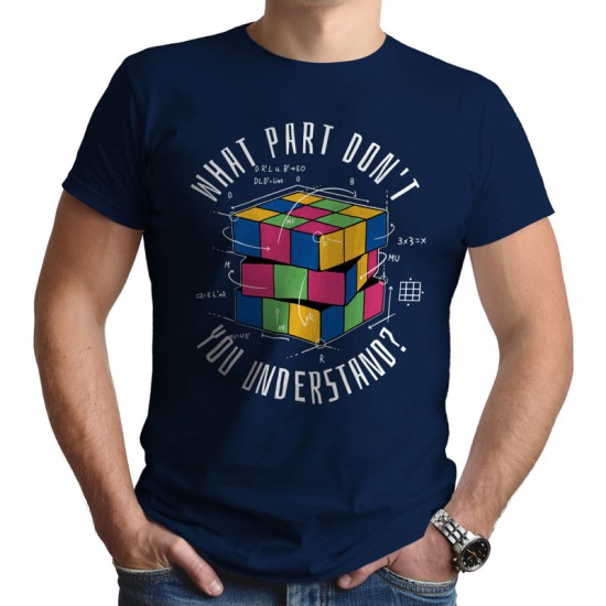 Rubik's Cube Doodle (Κοντομάνικο Ανδρικό / Unisex)