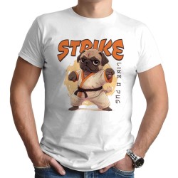 Strike like a pug (Κοντομάνικο Ανδρικό / Unisex)