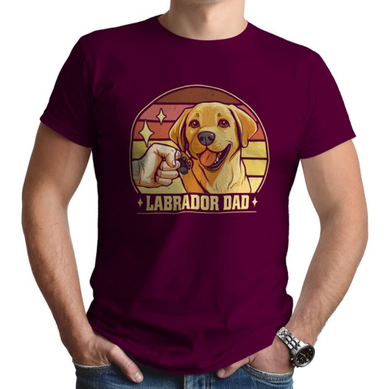 Labrador Dad Dog (Κοντομάνικο Ανδρικό / Unisex)