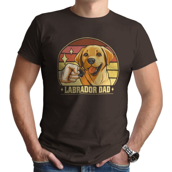 Labrador Dad Dog (Κοντομάνικο Ανδρικό / Unisex)