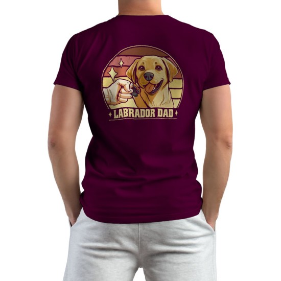 Labrador Dad Dog (Κοντομάνικο Ανδρικό / Unisex)