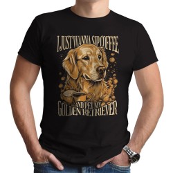 Golden retriever dog (Κοντομάνικο Ανδρικό / Unisex)