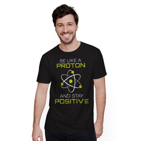 BE LIKE A PROTON (Κοντομάνικο Ανδρικό / Unisex)