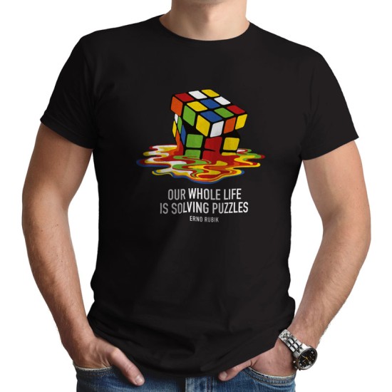 Rubik's Cube melting (Κοντομάνικο Ανδρικό / Unisex) Rubik's Cube melting (Κοντομάνικο Ανδρικό / Unisex)