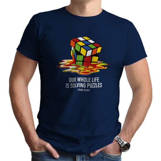 Rubik's Cube melting (Κοντομάνικο Ανδρικό / Unisex) Rubik's Cube melting (Κοντομάνικο Ανδρικό / Unisex)