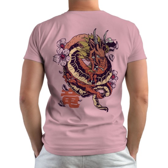 Blossom Dragon - Double Sided T-shirt (Κοντομάνικο Ανδρικό / Unisex)