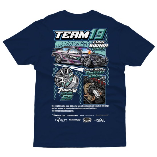 GEO TEAM 19 - 2026 - Double Sided T-shirt (Κοντομάνικο Ανδρικό / Unisex)