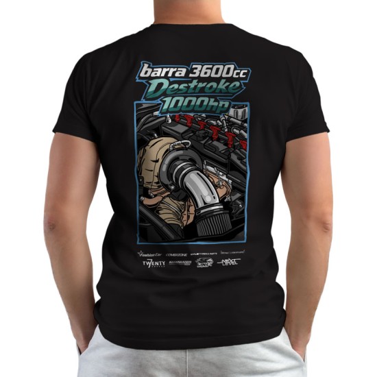 TEAM 19 BARRA 3600  - Double Sided T-shirt (Κοντομάνικο Ανδρικό / Unisex)