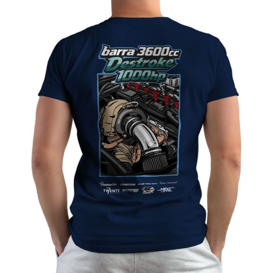 TEAM 19 BARRA 3600  - Double Sided T-shirt (Κοντομάνικο Ανδρικό / Unisex)