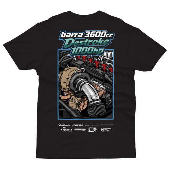 TEAM 19 BARRA 3600  - Double Sided T-shirt (Κοντομάνικο Ανδρικό / Unisex)