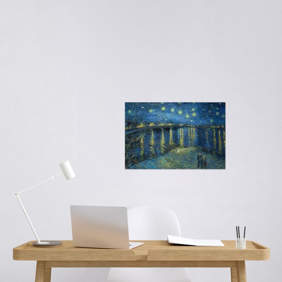 Van Gogh - Starry Night Over the Rhone (Αφίσα)