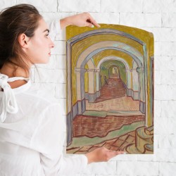 Van Gogh - Corridor in the Asylum (Αφίσα)