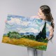 Van Gogh - Wheat Field with Cypresses (Αφίσα)