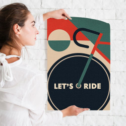 Let's ride - Cycling poster (Αφίσα) Let's ride - Cycling poster (Αφίσα)