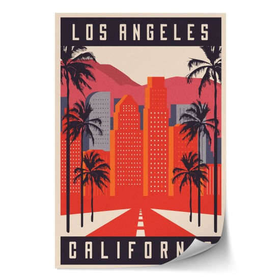 Los Angeles city buildings (Αφίσα)