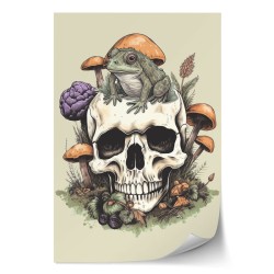 Frog on the Skull (Αφίσα) Frog on the Skull (Αφίσα)