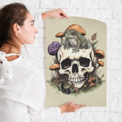Frog on the Skull (Αφίσα) Frog on the Skull (Αφίσα)