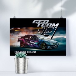 TEAM 19 DRIFT MACHINE (Αφίσα) TEAM 19 DRIFT MACHINE (Αφίσα)