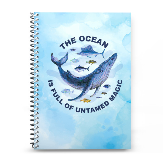 The ocean is full of magic (Τετράδιο Σπιράλ) The ocean is full of magic (Τετράδιο Σπιράλ)